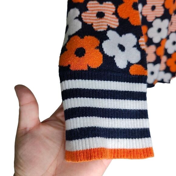 Joseph A Joseph Allen Flower Print Sweater - Picture 5 of 9